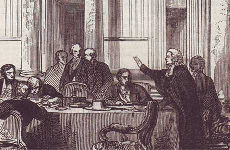 Sitting of a Judicial Committee of the Privy Council